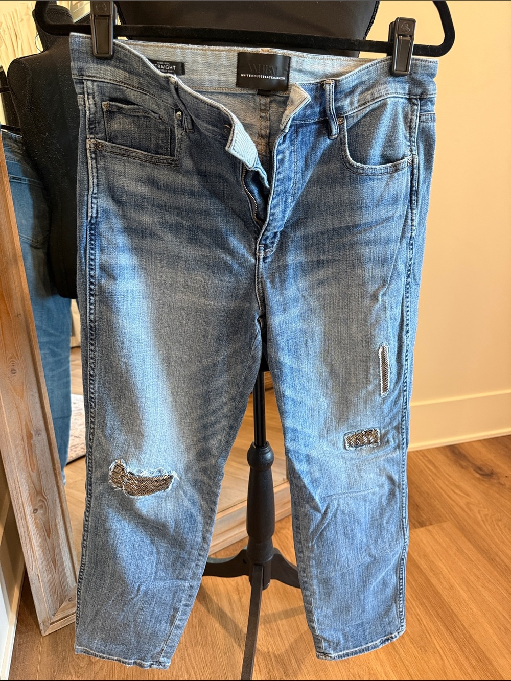 High rise straight Light women’s Jeans
